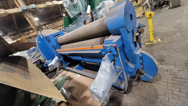 8' x 3/4" BERTSCH MODEL #11-B 3 ROLL INITIAL PINCH BENDING ROLL: YOBRO #24785