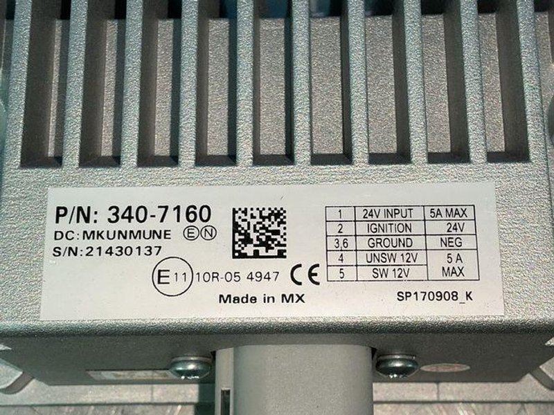 CAT 24V TO 12V POWER CONVERTERS  -  340-7160