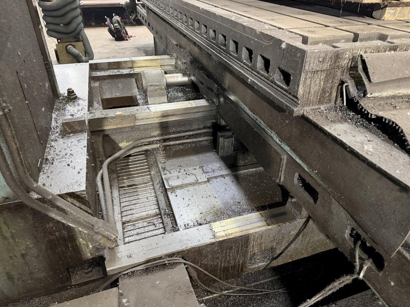 6" GIDDINGS &amp; LEWIS 70-H6-QT TABLE TYPE HORIZONTAL BORING MILL. STOCK #0547926