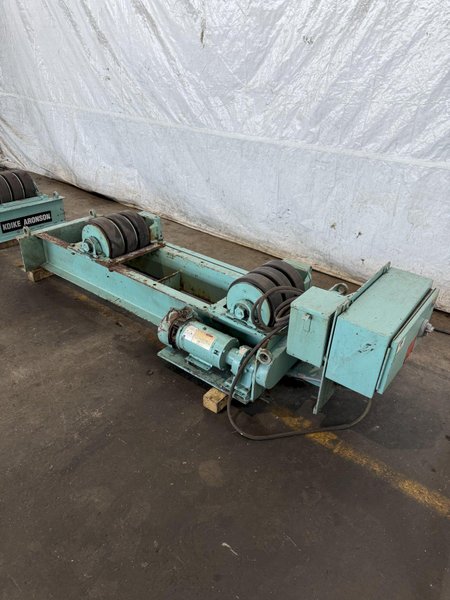 10 TON/20,000 LBS ARONSON POWERED TANK TURNING ROLLS. STOCK # 0341225.