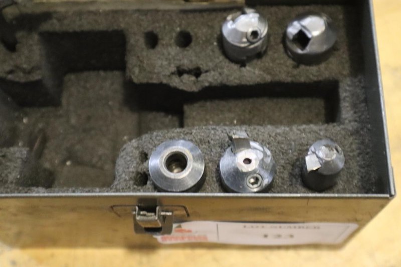 Bridgeport Offset Boring Head in Metal Case- Auction Item