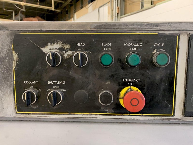 Hyd-Mech Model S-23A Fully Automatic Horizontal Cut-Off Saw, New 2001.