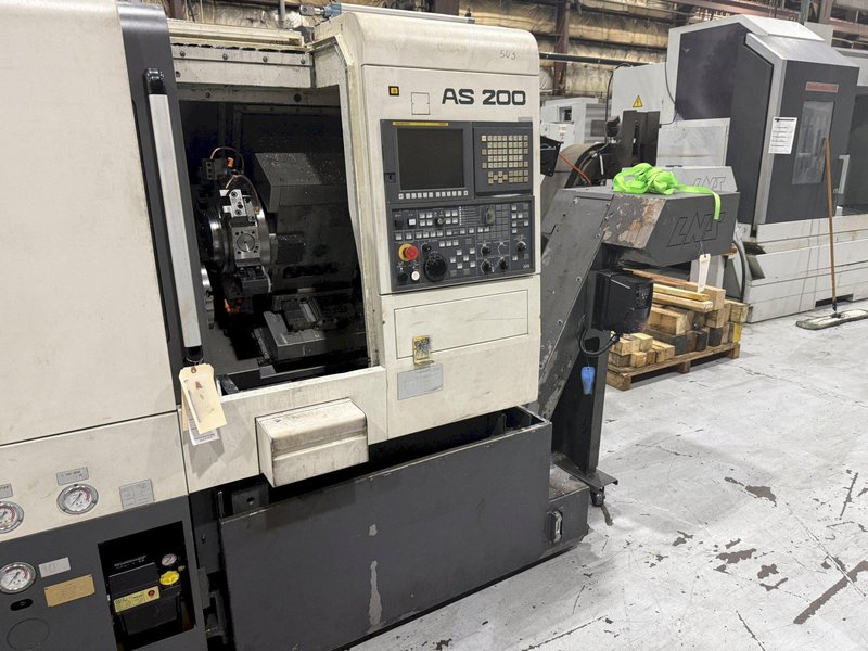 Nakamura-Tome AS-200Y Turning Center. Y-Axis. Live Milling. New-2014