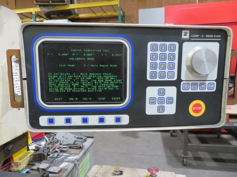 175-TON X 12' WYSONG HYDRAULIC PRESS BRAKE.  STOCK # 0342725