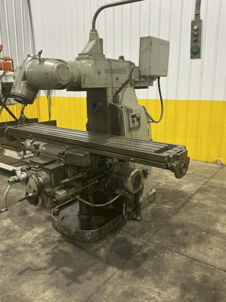 #3 CINCINNATI MODEL #3MI HORIZONTAL UNIVERSAL MILL WITH TOOLMAKERS OVERARM SPINDLE: YOBRO #25929