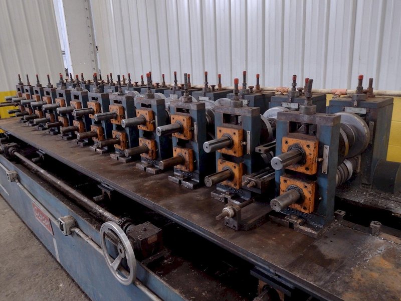 12 STAND X 2.5&quot; ARDCOR / ROLL KRAFT MODEL F-10 ADJUSTABLE WIDTH STUD ROLLFORMER, NEW 2000: STOCK #18247