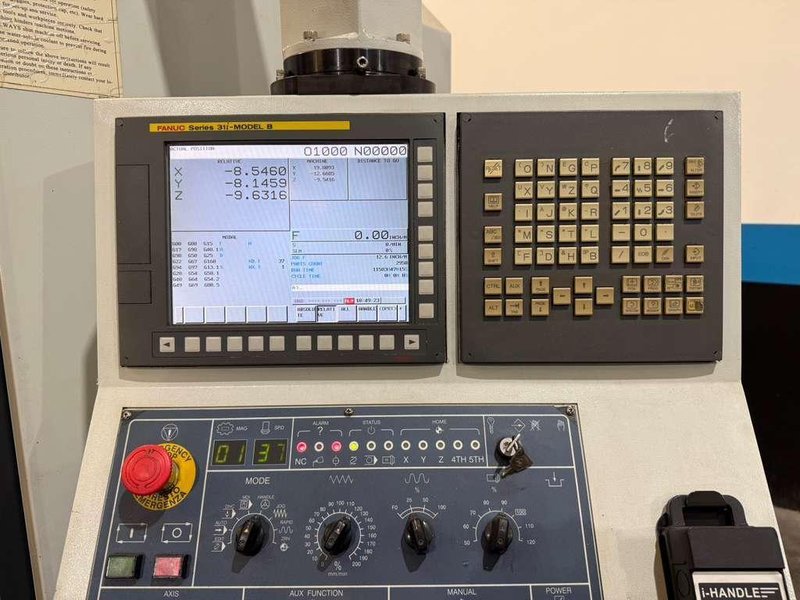 Yama Seiki AF-1060 CNC Vertical Machining Center – 12000 RPM TSC Mill