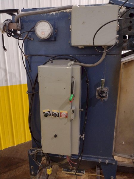 NORDSON PASS-THROUGH POWDER COATING SPRAY MACHINE: STOCK #18734