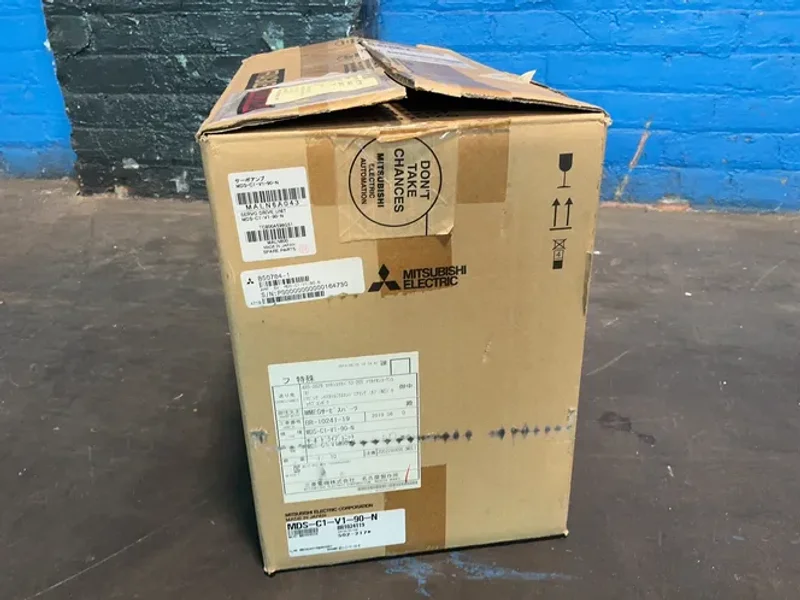Mitsubishi 9 Kw Servo Drive Unit - Mds-c1-v1-90-n