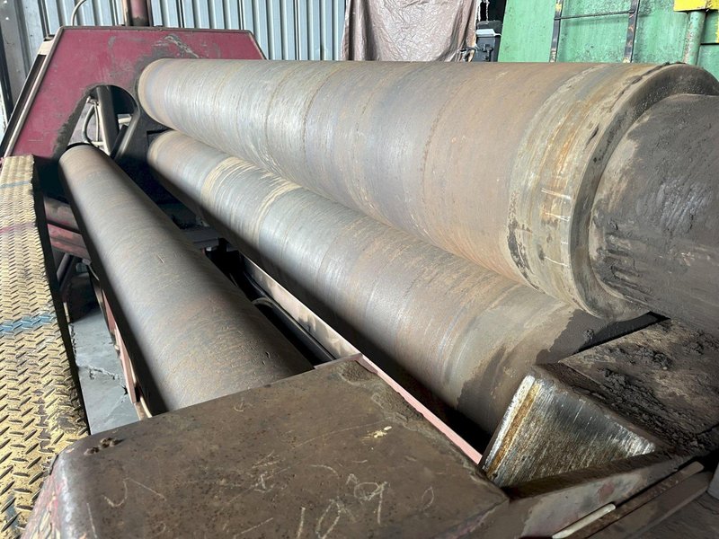 10' X 1" MONTGOMERY MODEL #4R-120100 4-ROLL HYDRAULIC PLATE BENDING ROLL: STOCK 17021