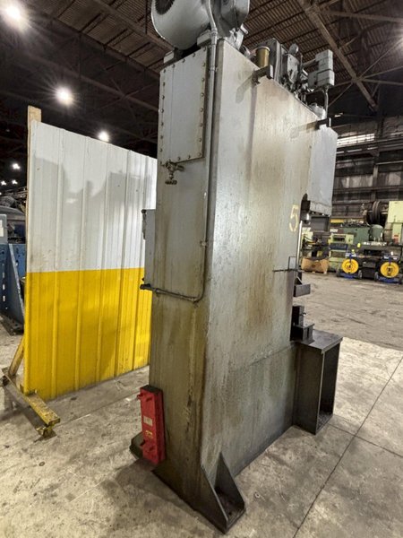 75 TON WILLIAMS &amp; WHITE HYDRAULIC GAP FRAME PRESS 16" STROKE: STOCK #23566