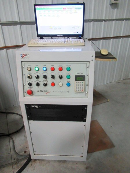 Tru Tech TTS-8-20 CNC Cylindrical Grinder, 8" x 20", Motorized Workhead, Tailstock, Coolant System- Auction Item