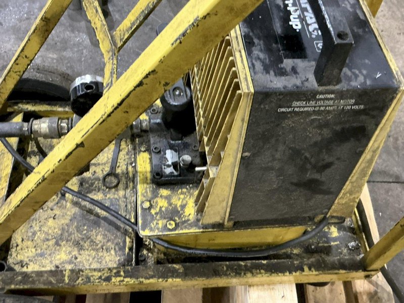 15 TON POSI-LOCK MODEL #PH110 PORTABLE HYDRAULIC GEAR &amp; WHEEL PULLER WITH ENERPAC POWER UNIT: YOBRO #25094