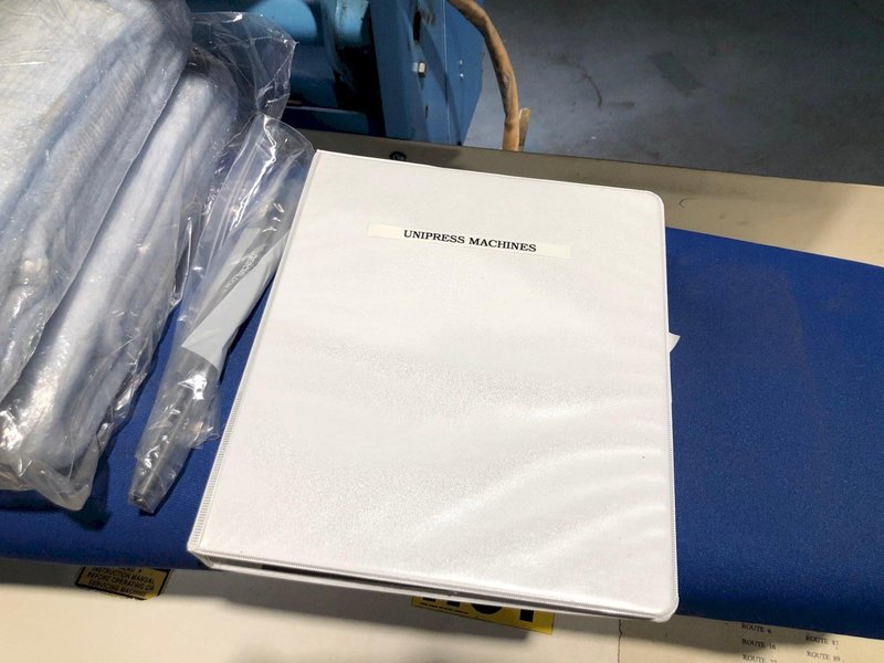 Unipress Steam Press Line Body / Sheever / Legger STOCK #2250