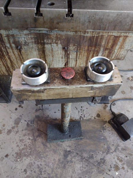 165 TON AIDA MODEL #PC-15(2) MECHANICAL CRANK GAP FRAME PRESS  7.8" STROKE : YOBRO #25990