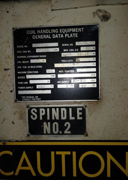 CWP COIL FEED LINE: YOBRO #24604