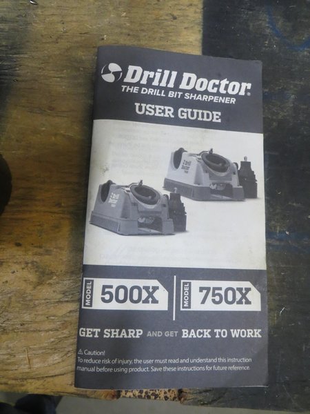 Drill Doctor Drill Bit Sharpener- Auction Item