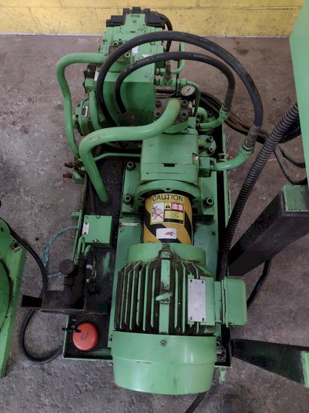 300 TON KOHSHIN MODEL #300TF HYDRAULIC 4-POST PRESS 6.5" STROKE: STOCK #16214