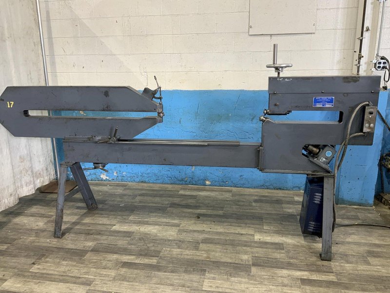 6’ X 10 GAUGE MAY TOOL MODEL MTC-72 CIRCLE SHEAR: STOCK #81394