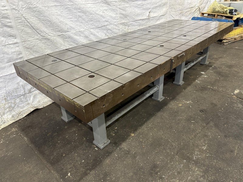 140&quot; X 50&quot; X 6&quot; PORTAGE LAYOUT TABLE: STOCK #77703