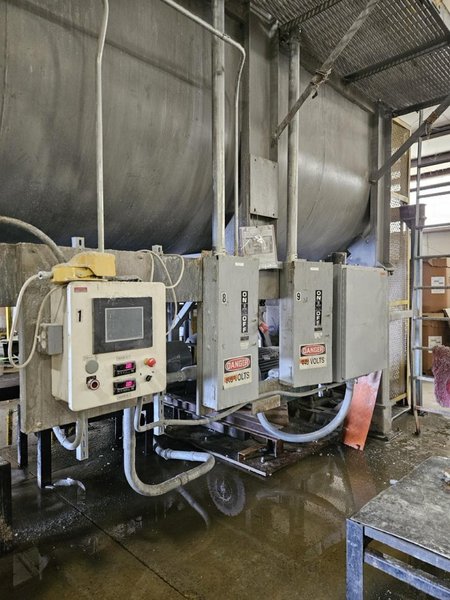 Custom Built Stainless Steel Dual Double Helix Ribbon Blender, 2000