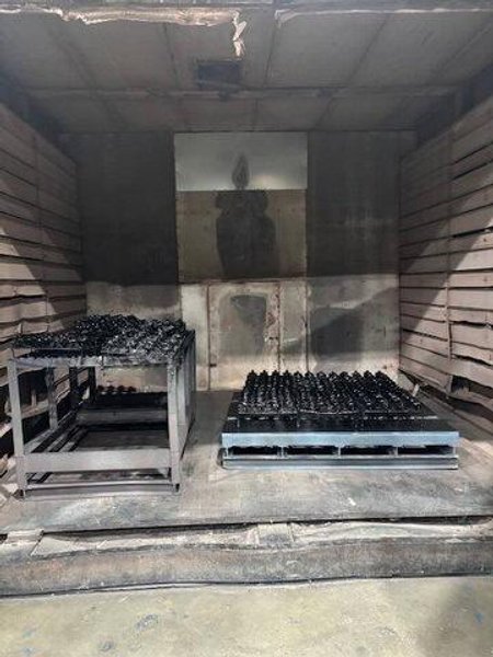 750° Advanced Process Equipment Car Bottom Oven, 2002