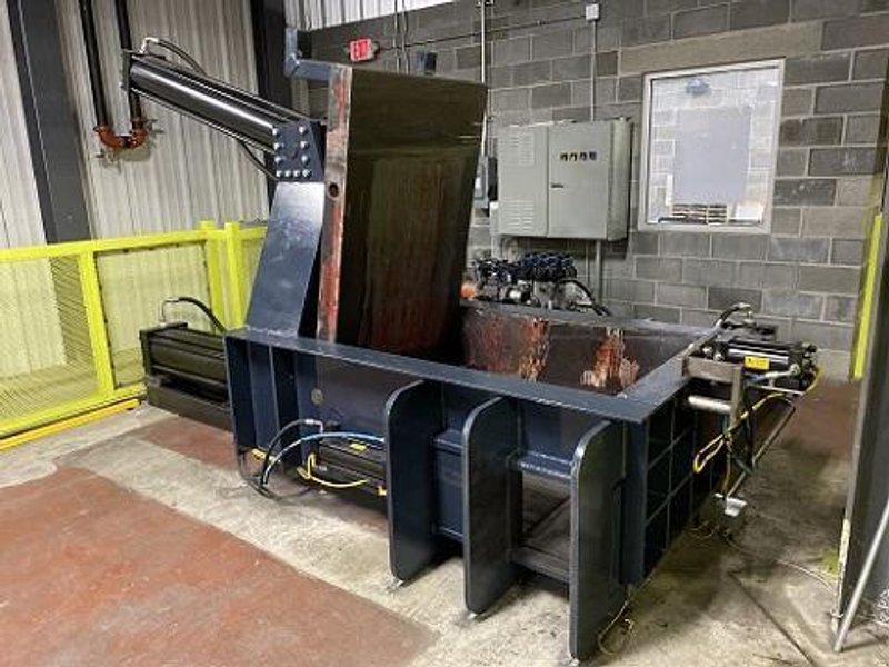 25.5&quot; D x 38&quot; W x 51&quot; L CUSTOM METAL SCRAP BALER