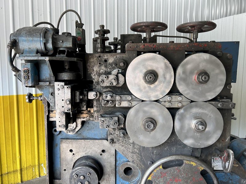 .313&quot; X 4.63&quot; TORRINGTON MODEL #W13A WIRE SPRING COILER / COIL MAKING MACHINE: STOCK #18807