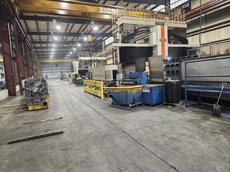 SNK RB-7VM CNC 5-Axis Bridge Mill, 2006 – Coolant Through Spindle
