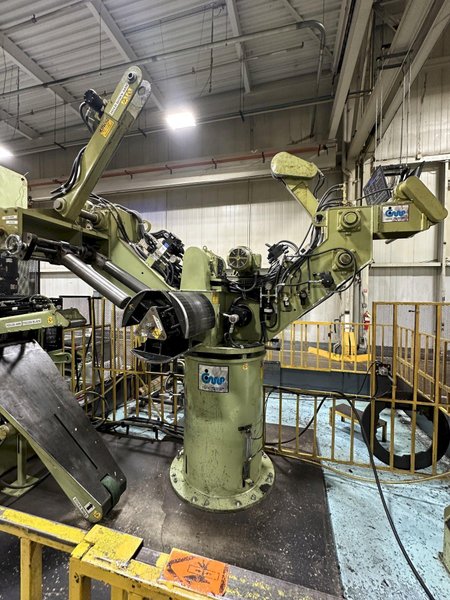 220 TON AIDA #NCI-200(2) PRESS LINE, COMPLETE WITH CWP SPACE-SAVER COIL FEED LINE: STOCK #22209