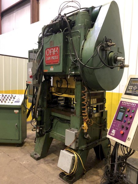 60 TON OAK MODEL #30-LP-60 HIGH SPEED LAM PRESS: STOCK #13135