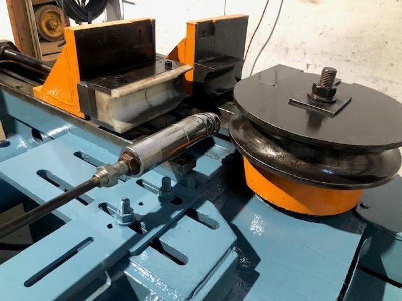 3-1/2" WALLACE MODEL 500-3-1/2 HYDRAULIC TUBE &amp; PIPE BENDER STOCK# 2365