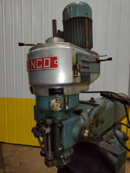 2 HP ENCO MODEL #100-1527 VERTICAL MILLING MACHINE: STOCK #20714