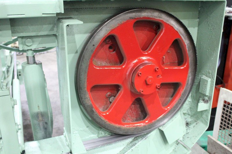 18" X 27" HYDMECH S-25A AUTO MITRE HORIZONTAL BANDSAW: STOCK #72194