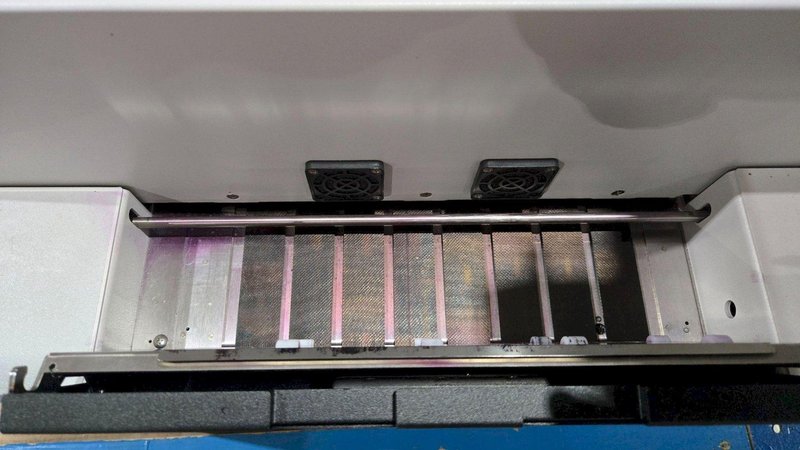 FORMAX COLORMAX8 DIGITAL COLOR PRINTER WITH CONVEYOR/EXTRA INK CARTRIDGES USED