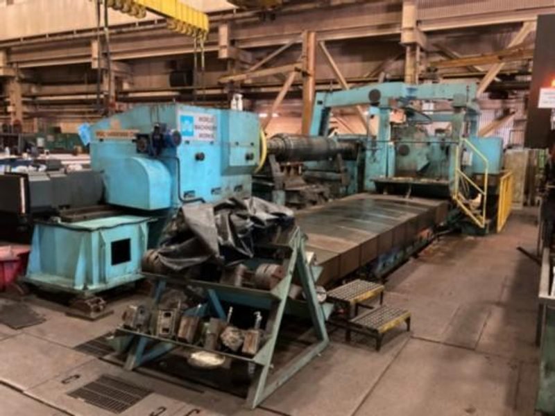 44" (1400mm) x 196.5 (5500mm) World Machinery Works RGC 1400x5000 CNC Roll Grinder