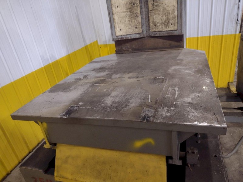 16,000 LBS X 48" ROWE MODEL #UB-16 COIL CAR / UPENDER BUGGY : YOBRO #24892