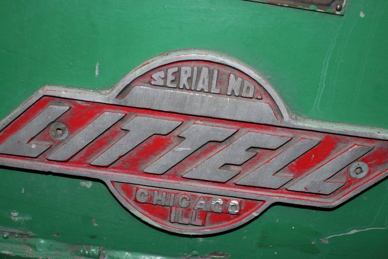 2000 LBS  X 18" LITTELL MOTORIZED COIL REEL: STOCK #75614