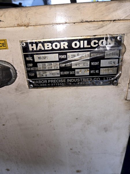 HABOR HB0-250PT OIL COOLER STOCK# 0652326