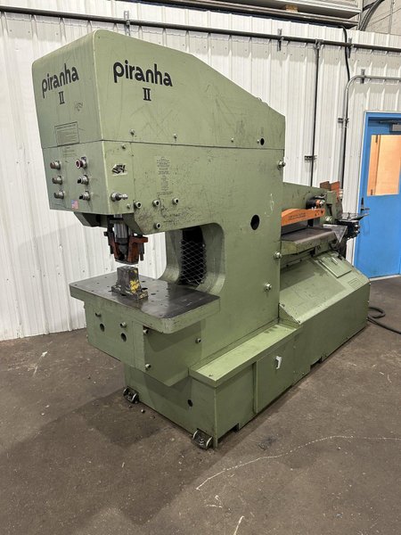 140 TON PIRANHA model P11-140 HYDRAULIC IRONWORKER : STOCK #77765
