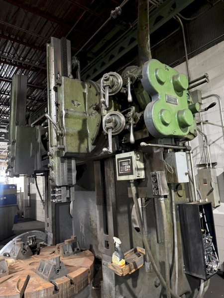 KING VERTICAL TURRET LATHE. STOCK # 0546426