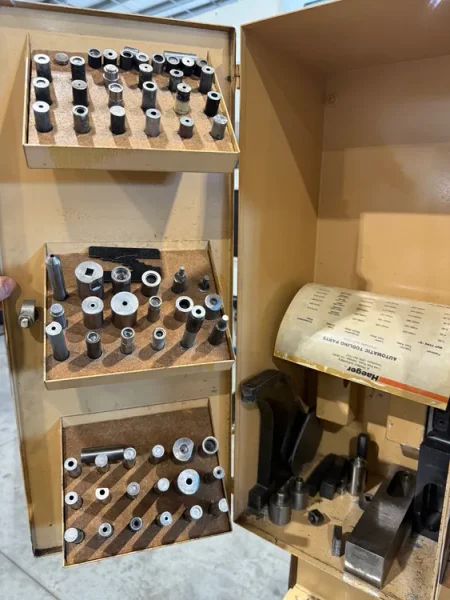 HAEGER HP6-B  6 Ton Hydraulic Insertion Press &amp; Autofeed Bowl USA #7676