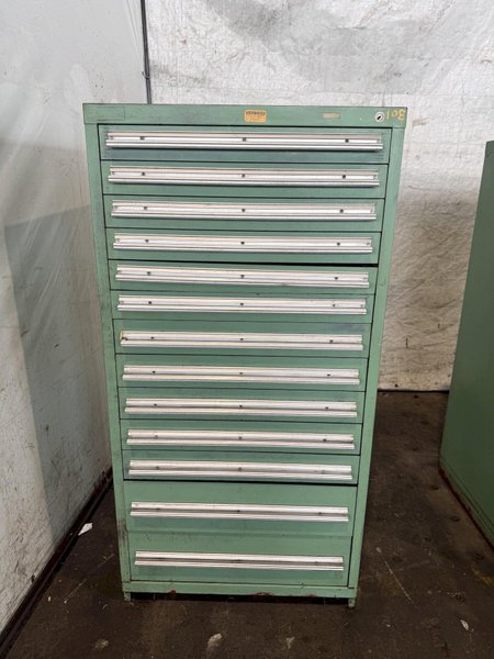 13 DRAWER STANLEY VIDMAR CABINET. STOCK # 0217226.