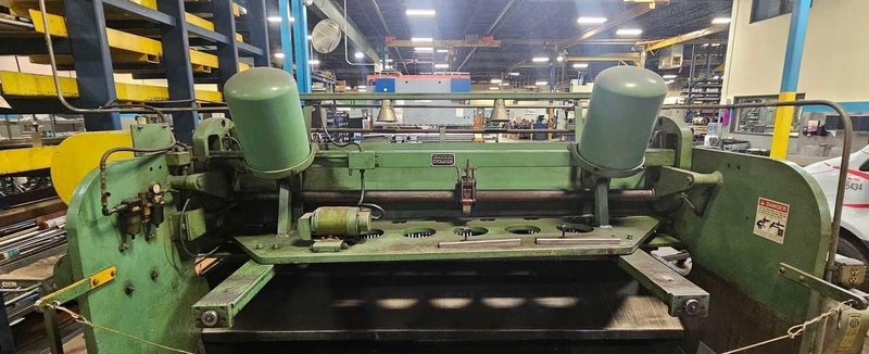 10&#039; X 1/4&quot; CINCINNATI 1810 MECHANICAL POWER SQUARING SHEAR: STOCK #80172