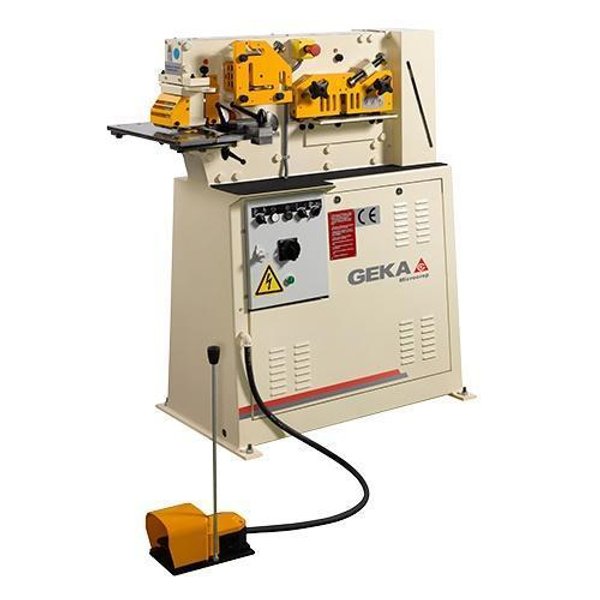 NEW GEKA MICROCROP ONE CYLINDER HYDRAULIC IRONWORKER