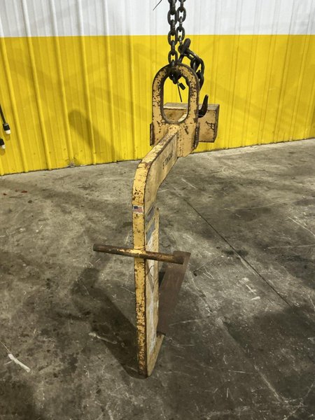 5 TON X 24" CALDWELL MODEL #82S-5-24 COIL LIFTING C HOOK: YOBRO #25882