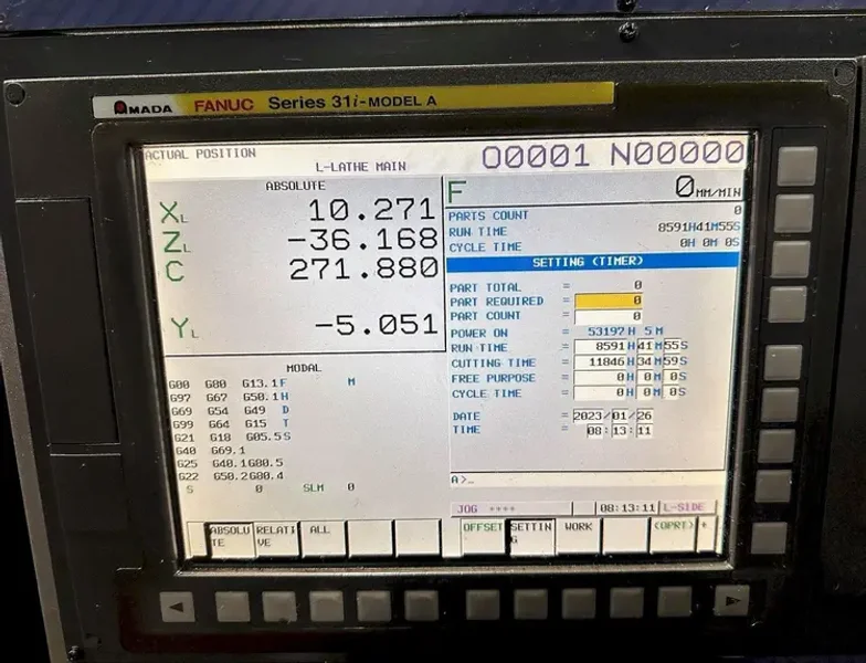 2012 AMADA S10 | Lathes, CNC (3-Axis or More)