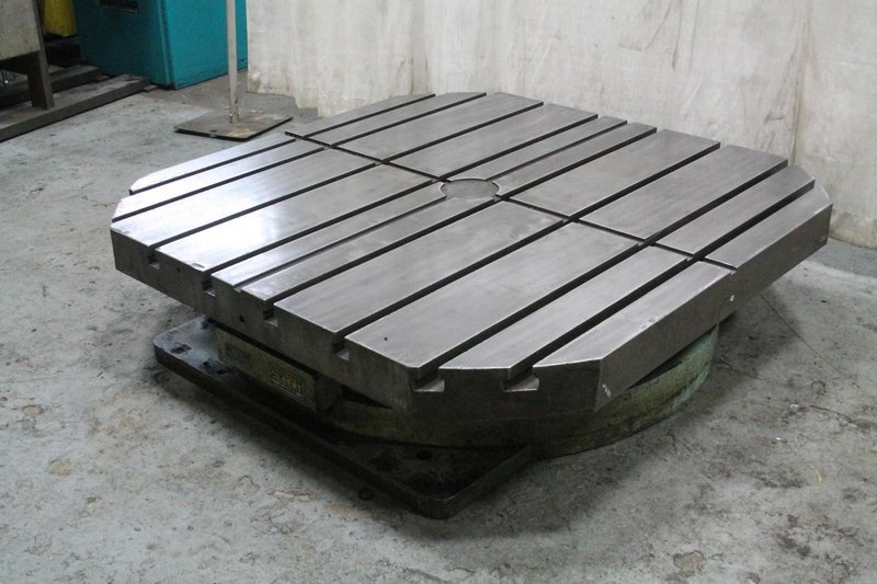 60&#039; X 60&#039; CINCINNATI AIR LIFT ROTARY TABLE: STOCK #66180