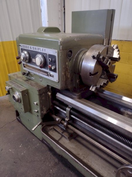 26" x 96" LODGE &amp; SHIPLEY MODEL #RXE 2516 ENGINE LATHE, 2" HOLE: STOCK 17057