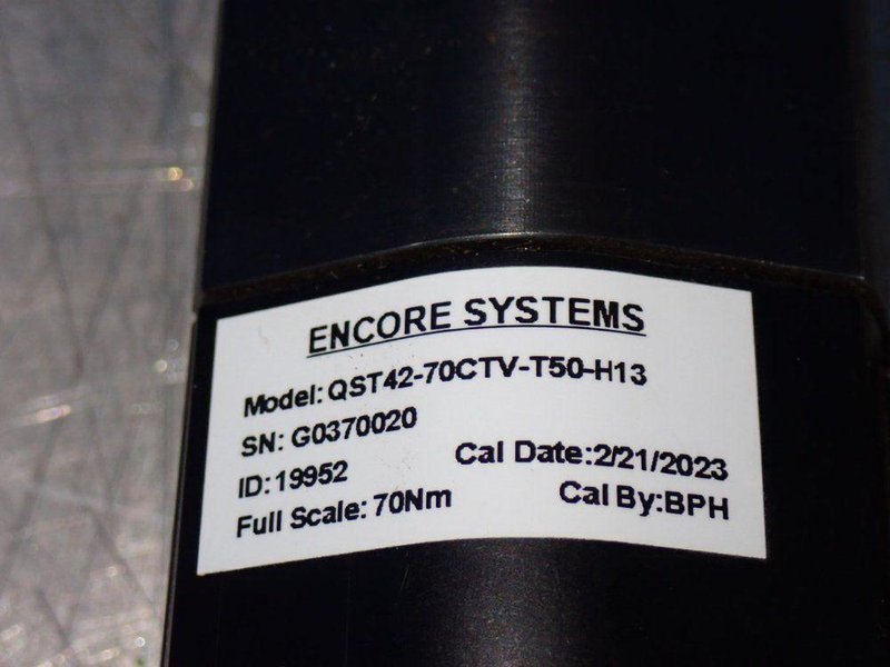 ATLAS COPCO 16000RPM ELECTRIC FIXTURED NUTRUNNER  -  QST42-70CTV-T50-H13